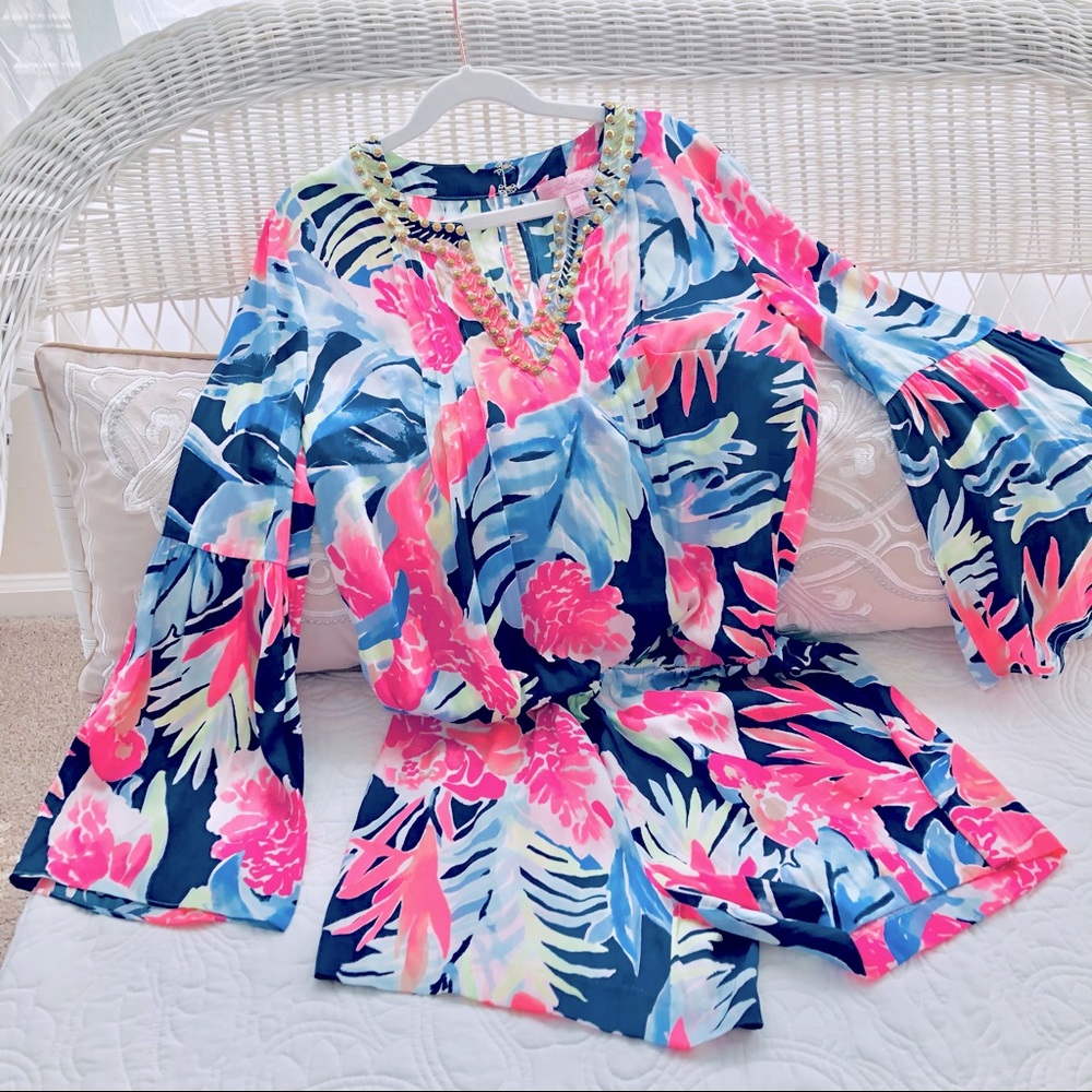 Lilly Pulitzer Silk Romper